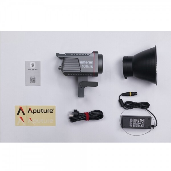 안녕하세요 마켓율 입니다,Aputure amaran 100X S / 100w Bi-Color Ultra-High SSI Point-Source LED/A-8051A 라이트 스탠드 증정