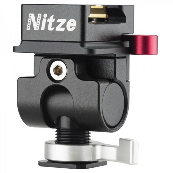 안녕하세요 마켓율 입니다,Nitze N54-H5 table Monitor Holder (QR Cold Shoe to QR NATO Clamp)