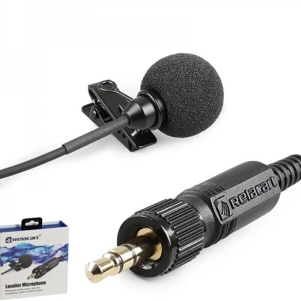 안녕하세요 마켓율 입니다,RELACART LM-P01 Lavalier Microphones / 3.5mm TRS 인터페이스/소니 UWP시리즈 사용가능
