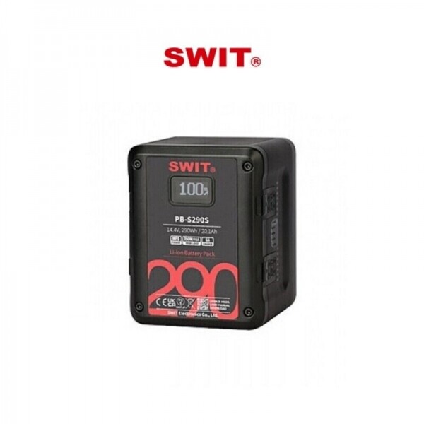 안녕하세요 마켓율 입니다,SWIT PB-S290S 스위트 기본 V마운트 290W배터리, 휴대용