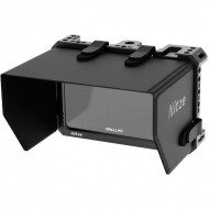 Nitze JT-S03B Monitor Cage / Indie 5 Cage Kit for SmallHD Indie 5 Monitor with PU Sunhood - JT-S03B